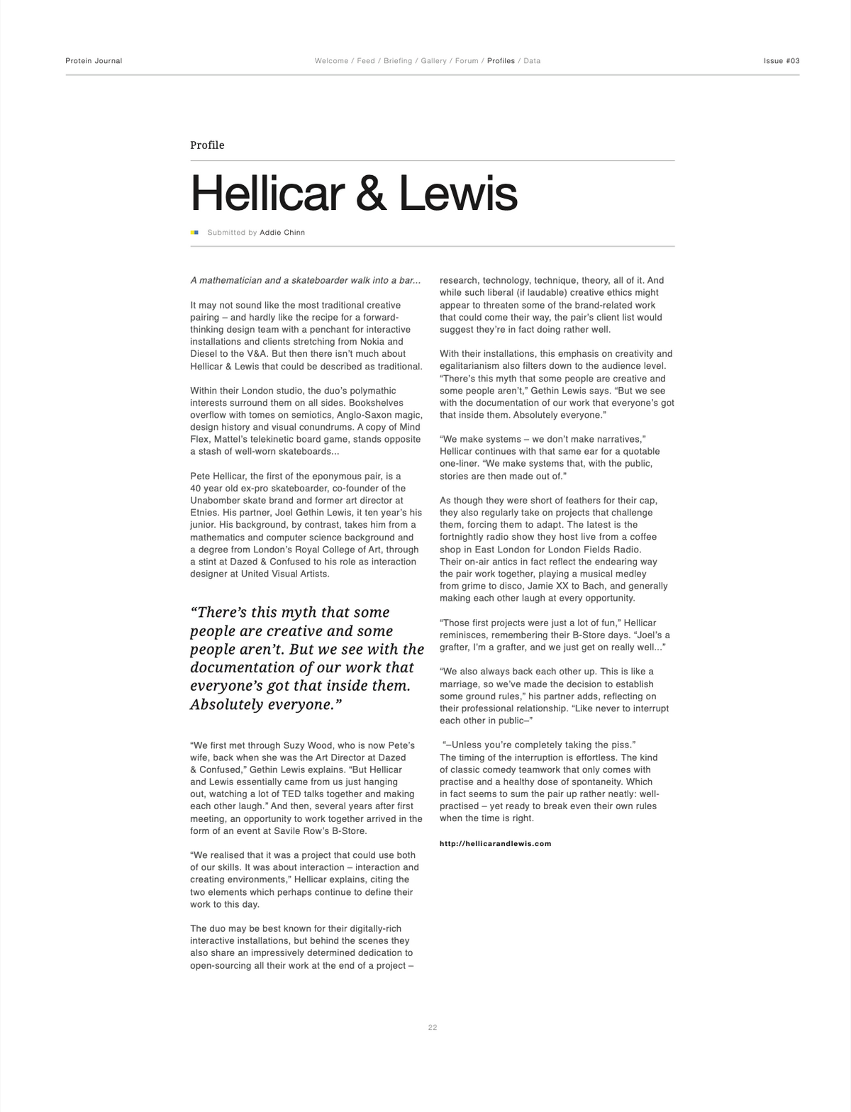 PROTEIN JOURNAL #3