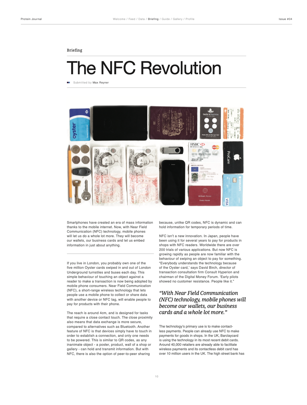 PROTEIN JOURNAL #4