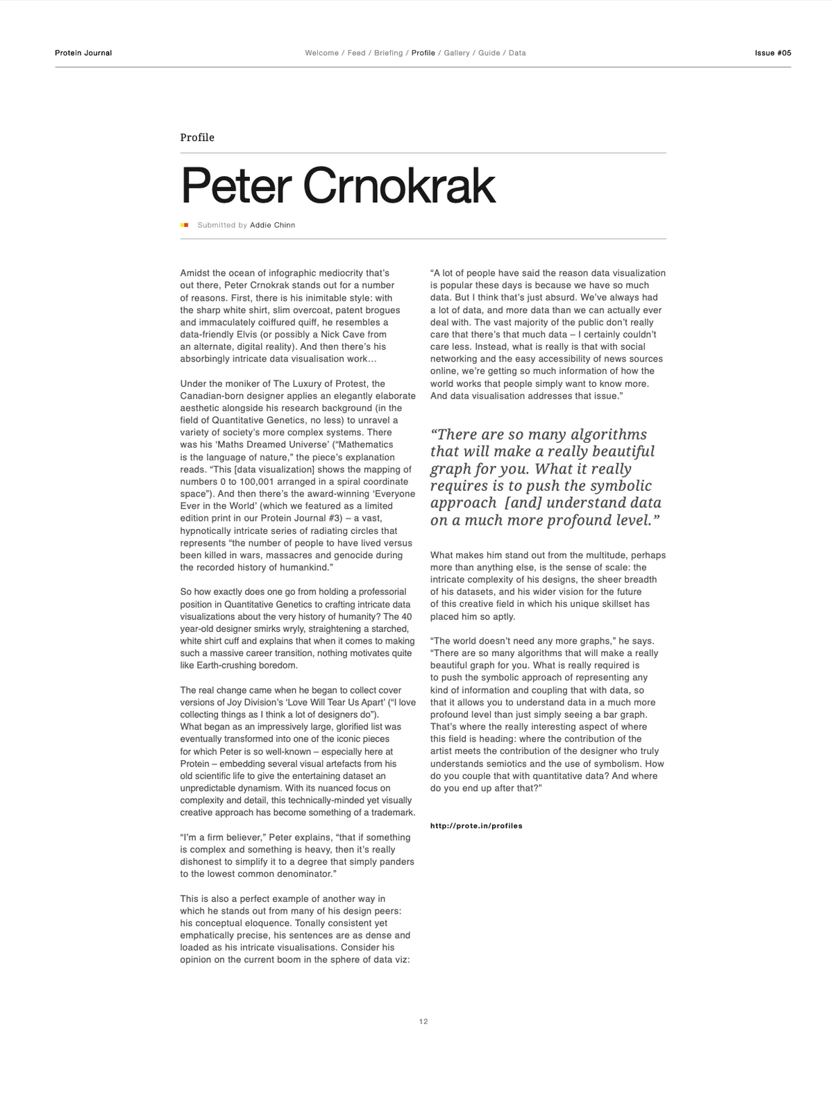 PROTEIN JOURNAL #5