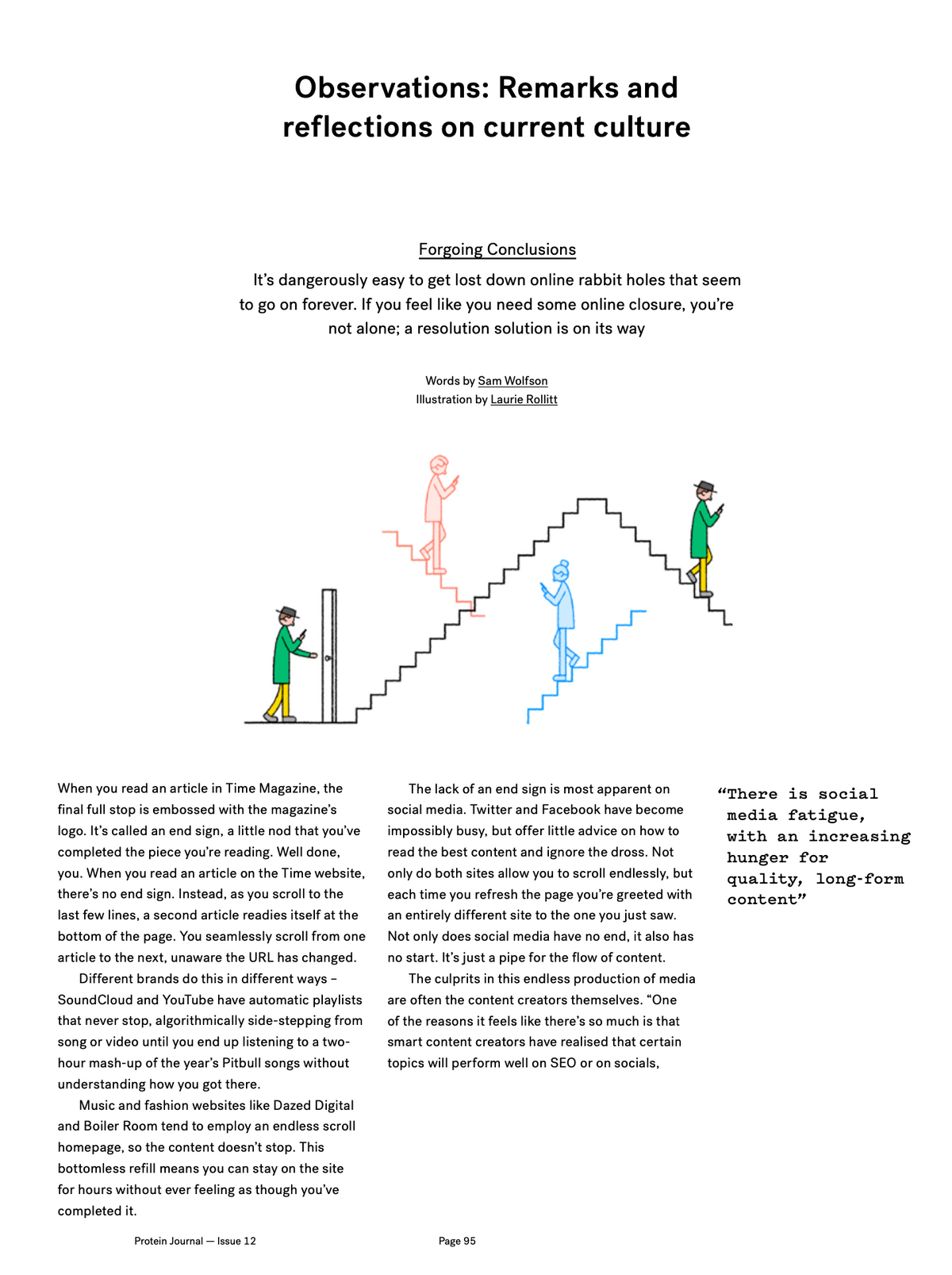 PROTEIN JOURNAL #12 [ES DEVLIN]