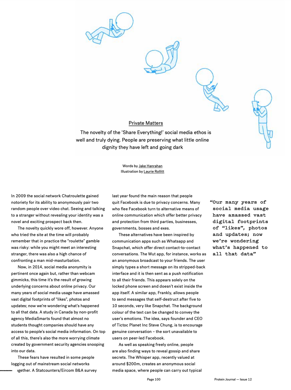 PROTEIN JOURNAL #12 [ES DEVLIN]