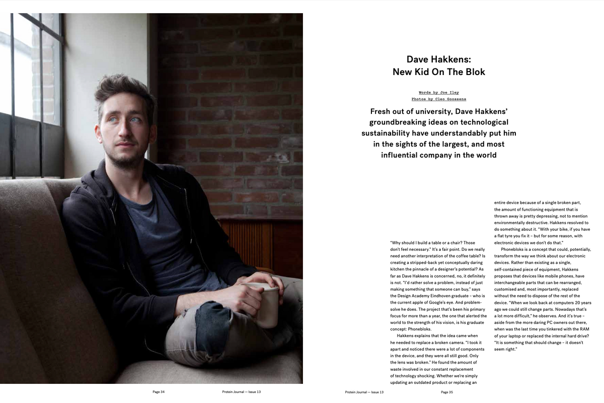 PROTEIN JOURNAL #13 [MATT PYKE]