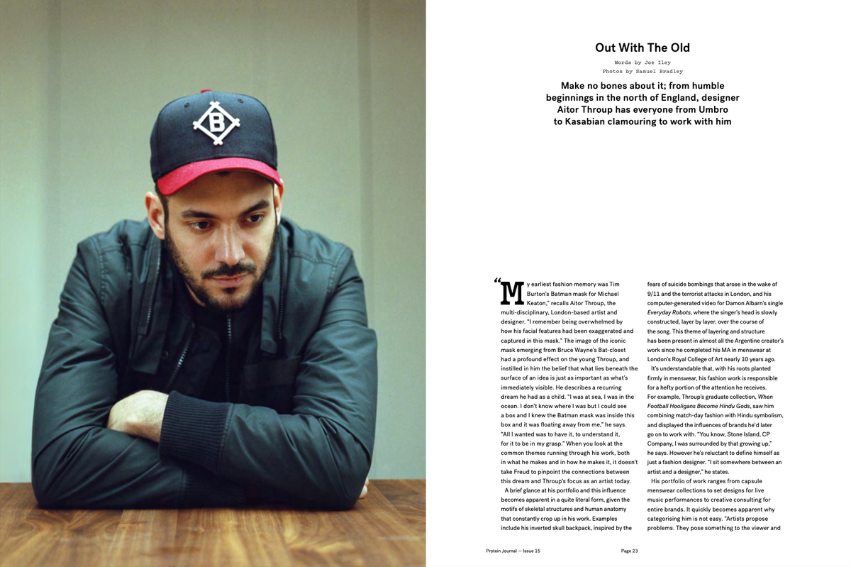PROTEIN JOURNAL #15 [AITOR THROUP]