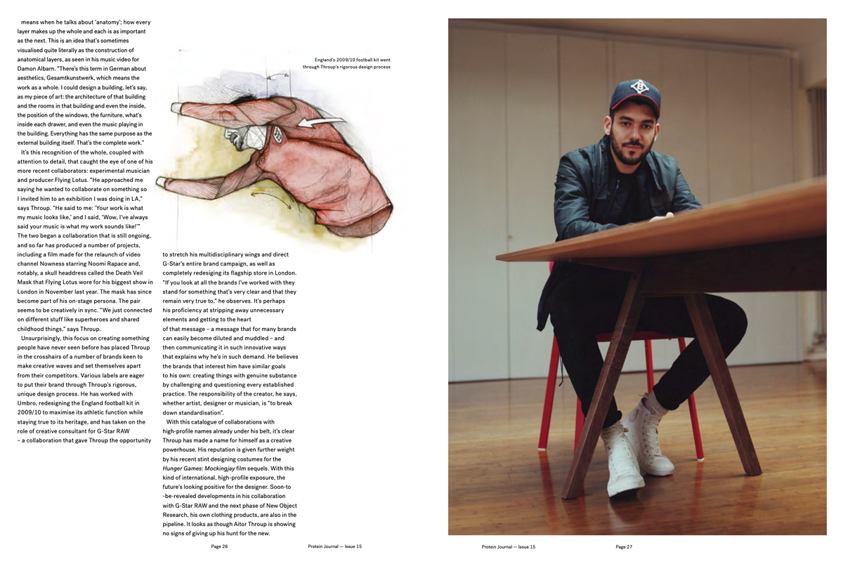 PROTEIN JOURNAL #15 [AITOR THROUP]