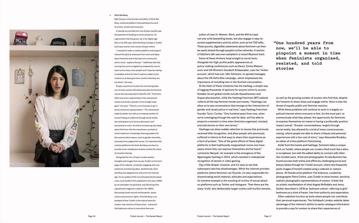PROTEIN JOURNAL #15 [AITOR THROUP]