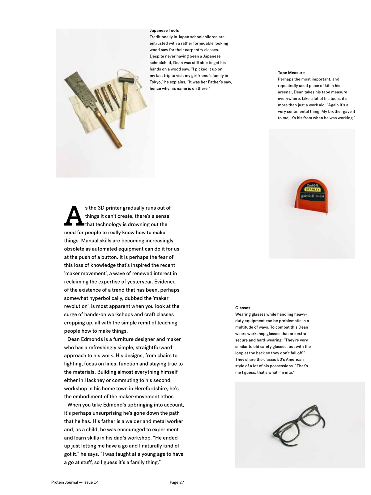 PROTEIN JOURNAL #14 [TELFAR]