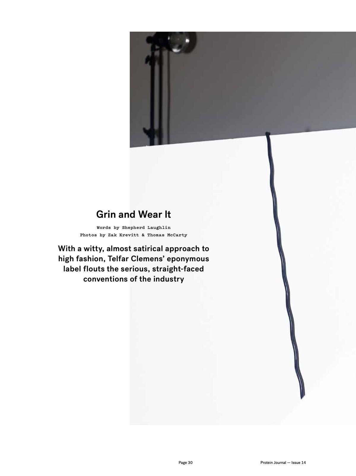 PROTEIN JOURNAL #14 [TELFAR]