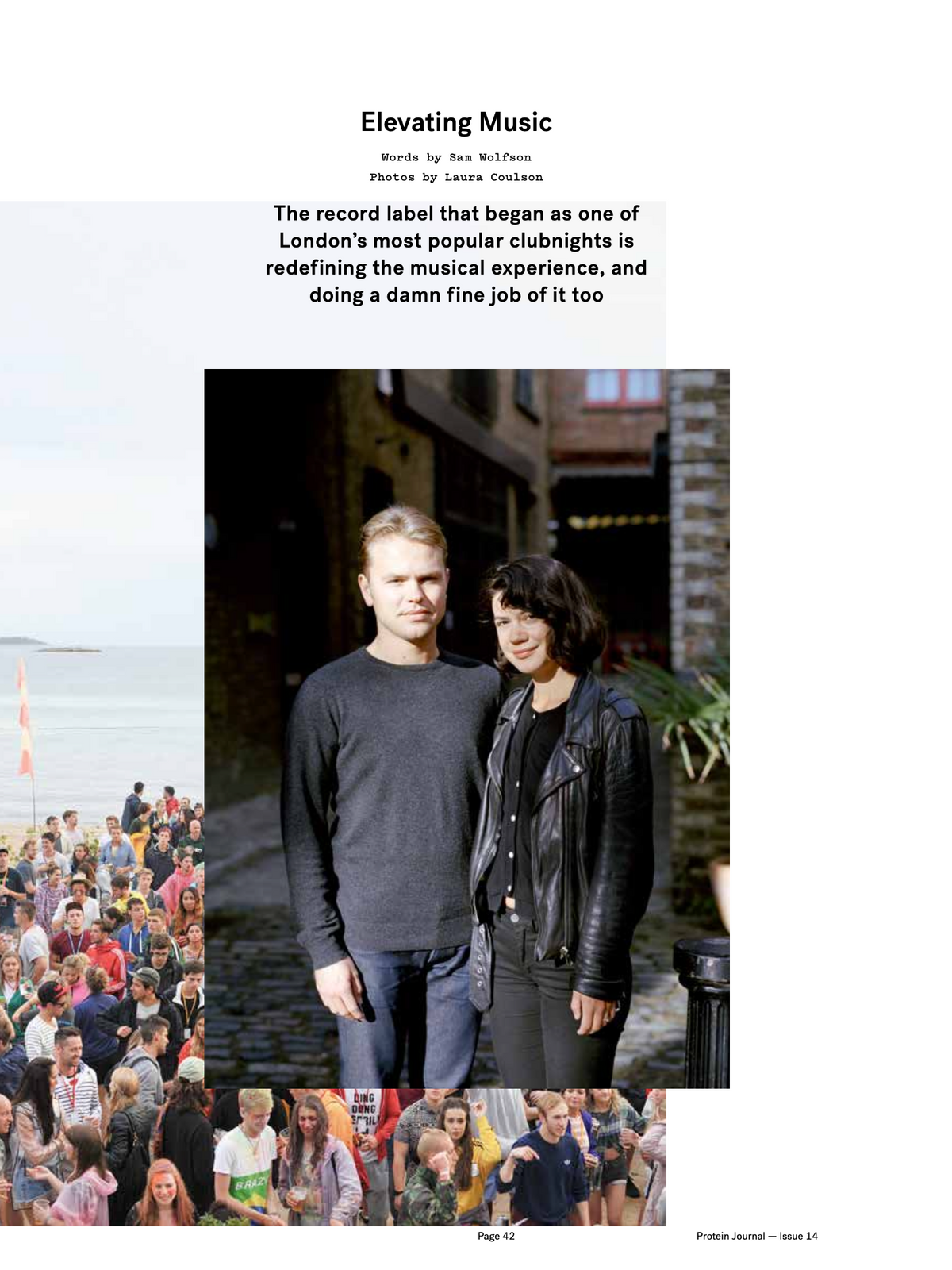 PROTEIN JOURNAL #14 [TELFAR]